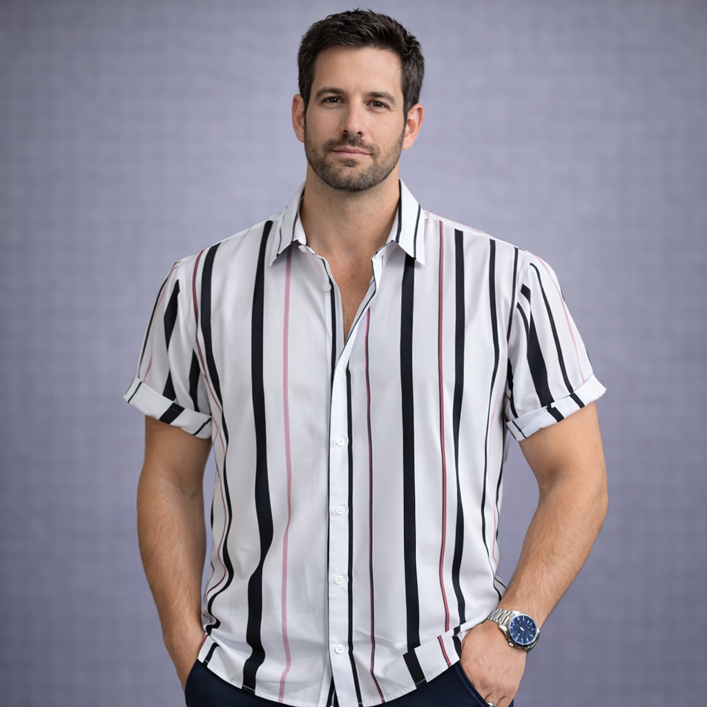 Camisa Casual Masculina Lumiére Belmon