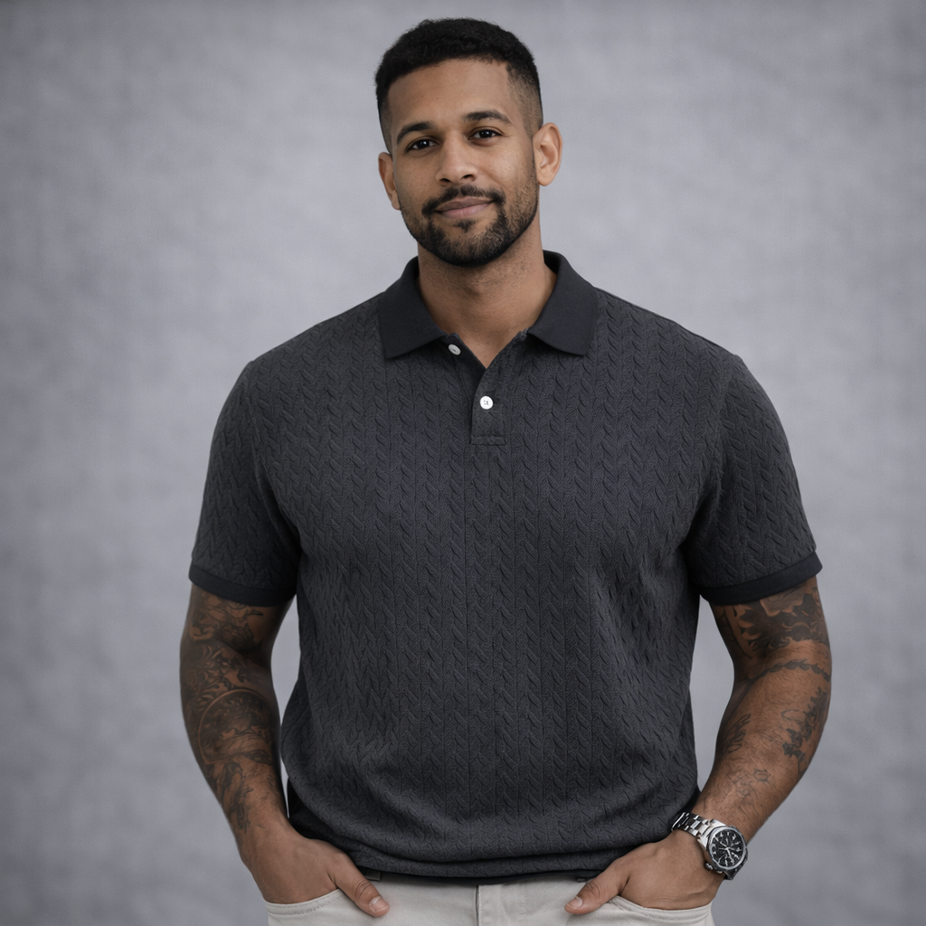 Camisa Polo Masculina Lumiére Nuvor