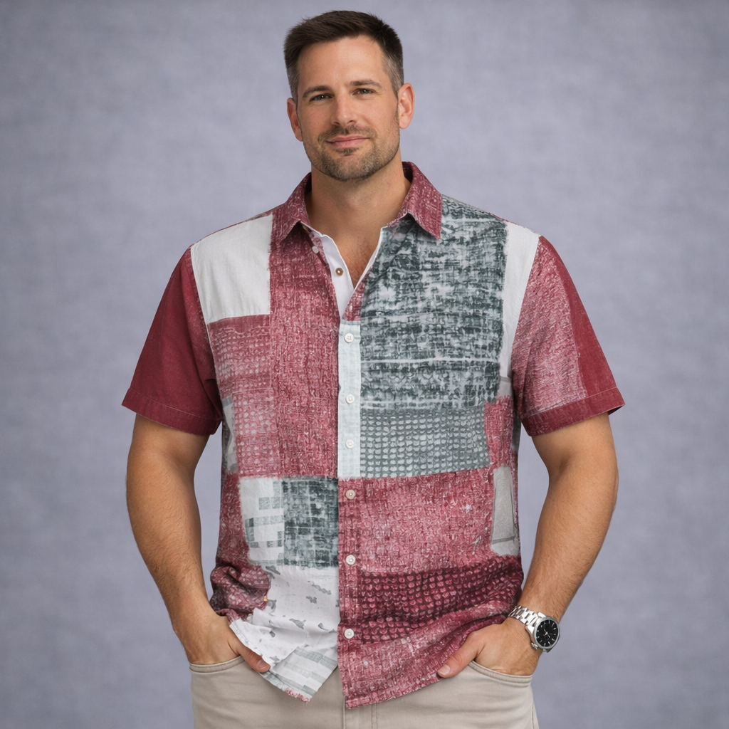 Camisa Casul Masculina Lumiére Hawaian