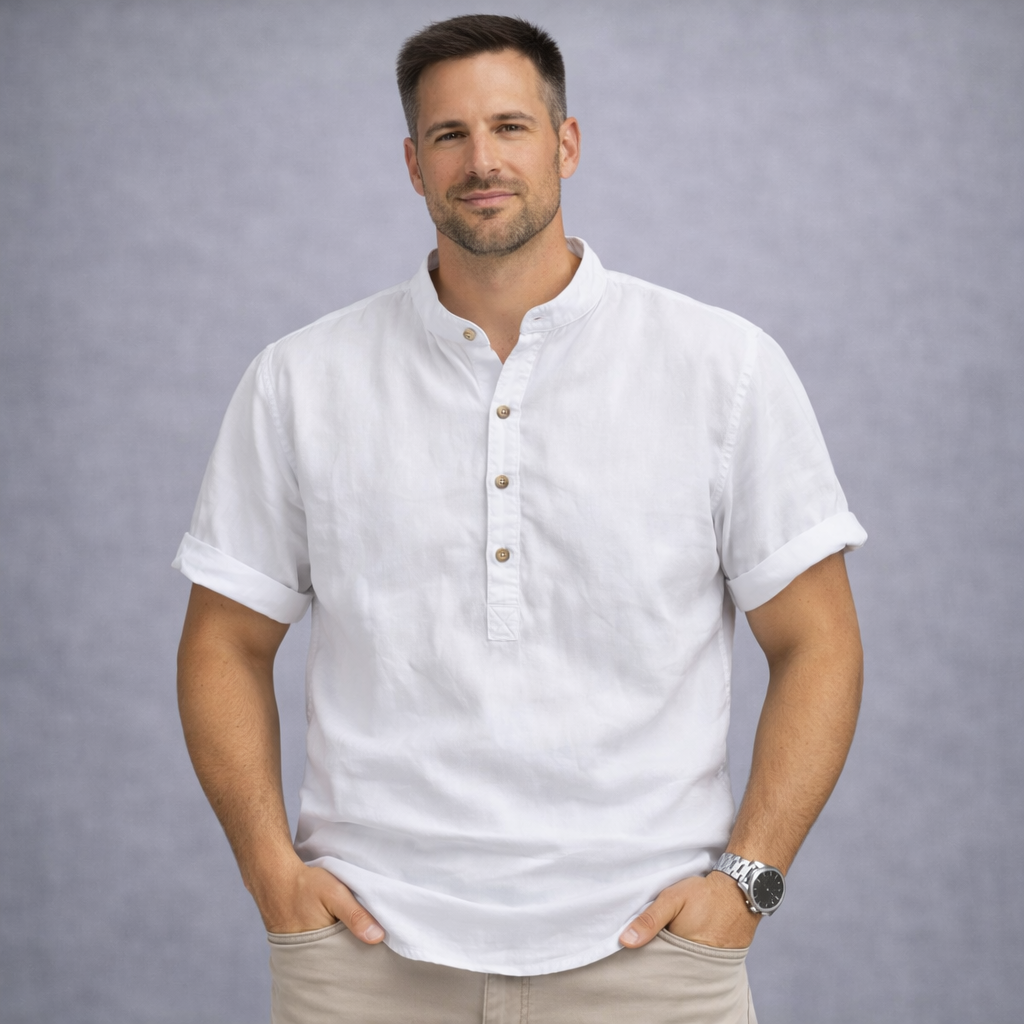 Camisa Casual Masculina Lumiére Coton