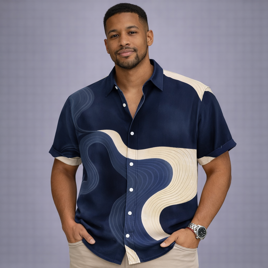Camisa Casual Masculina Lumiére Verdior
