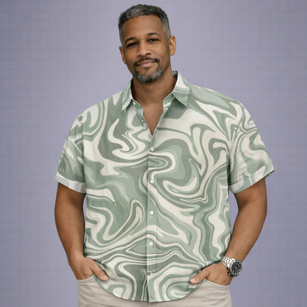 Camisa Casual Masculina Lumiére Nouvelle