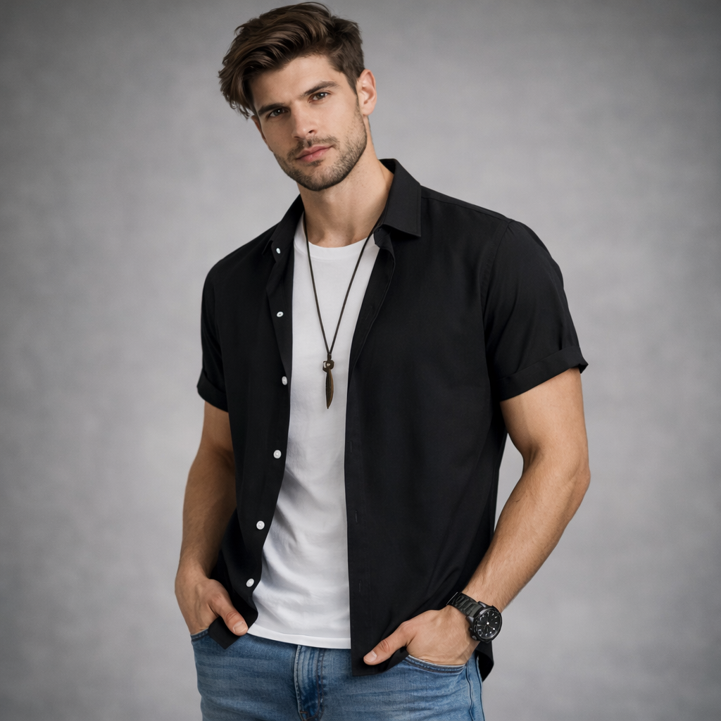 Camisa Casual Masculina Lumiére Bellvior