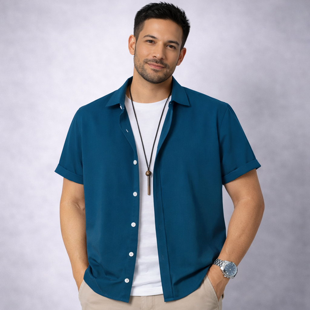 Camisa Casual Masculina Lumiére Bellvior