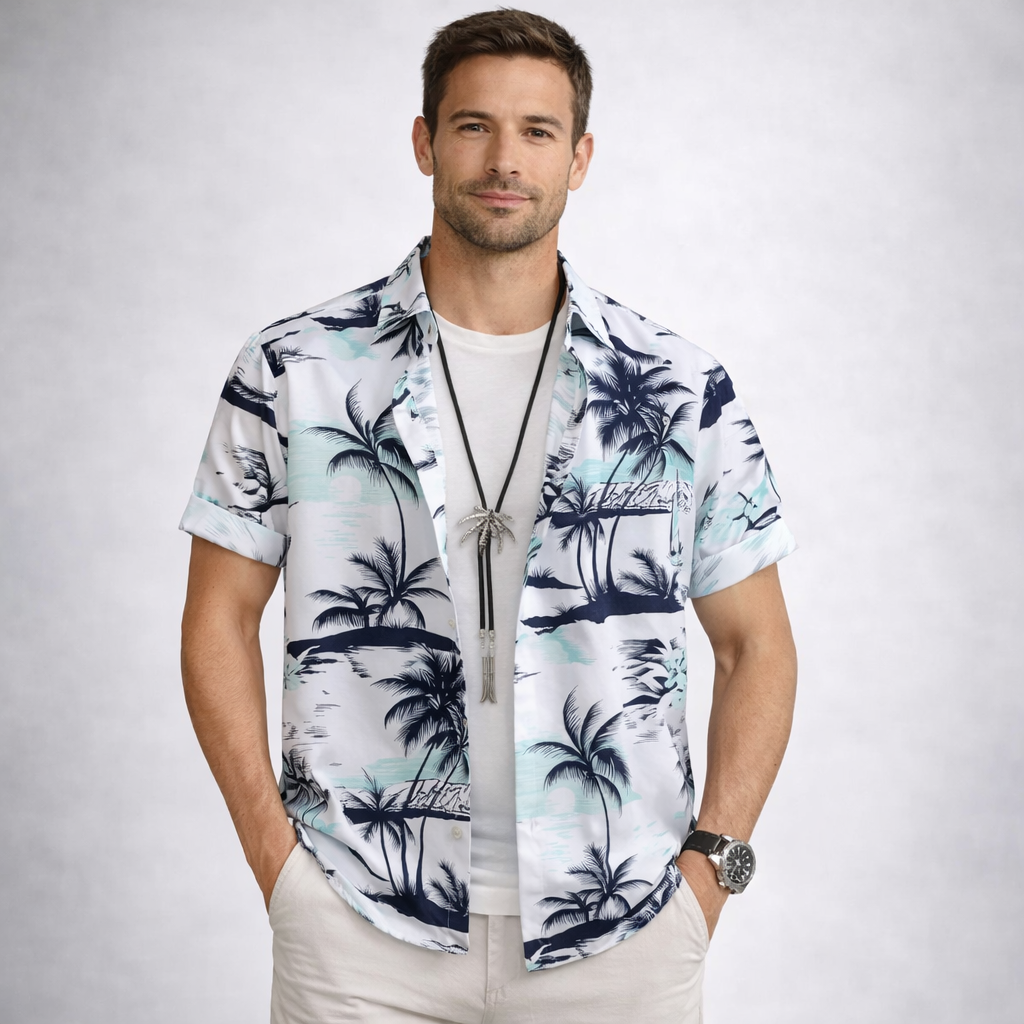 Camisa Casual Masculina Lumiére Alvorar