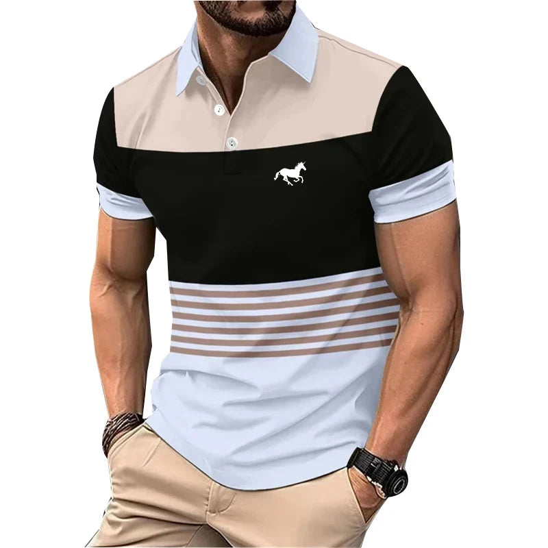 Camisa Polo Masculina Lumiére Duvane