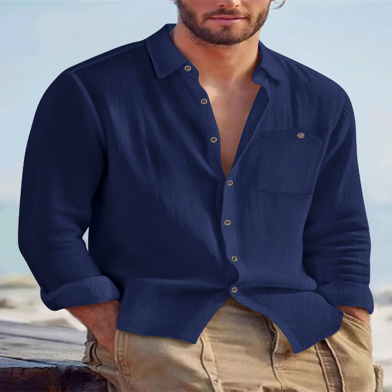 Camisa de Linho Masculina Lumiére Orvenn