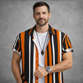 Camisa Casual Masculina Lumiére Starts