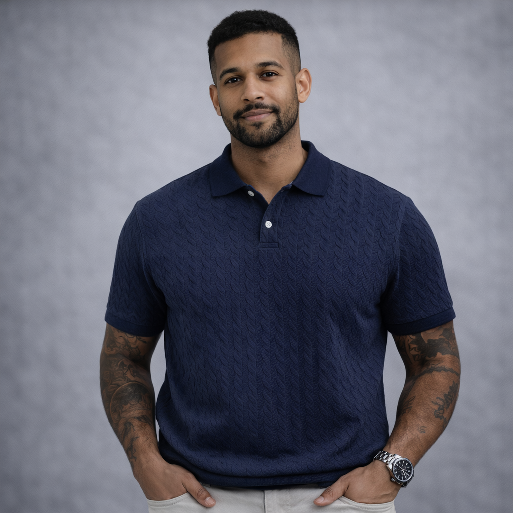 Camisa Polo Masculina Lumiére Nuvor