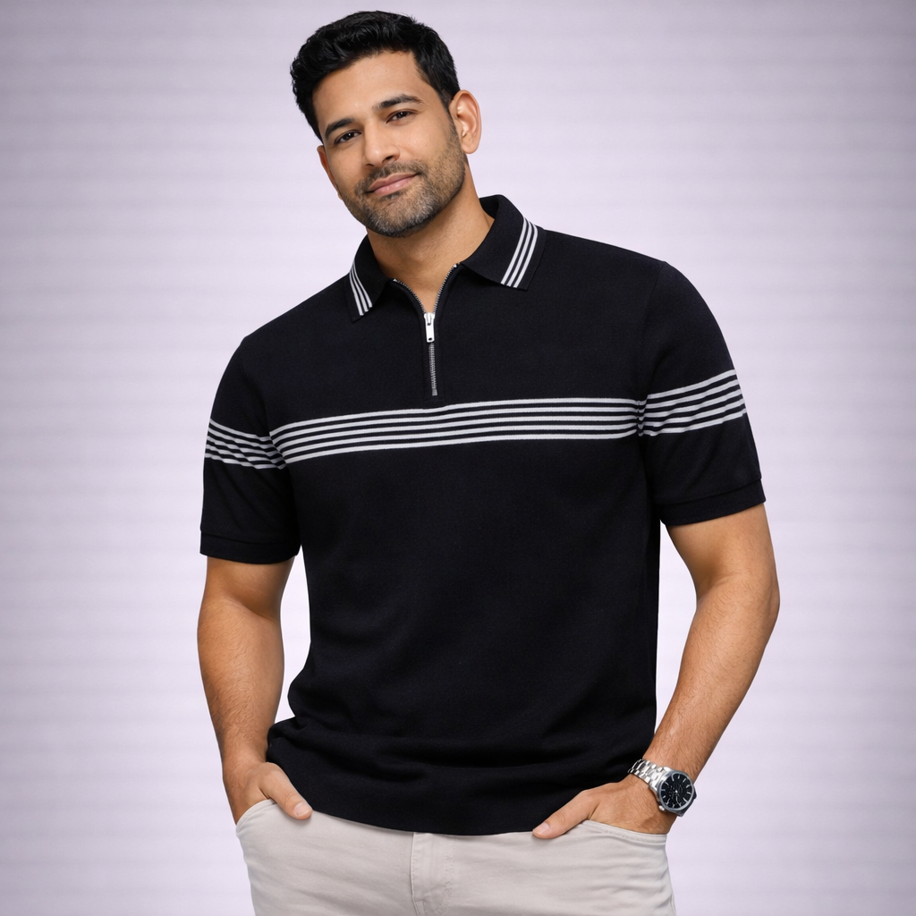 Camisa Polo Masculina Lumiére Rauven