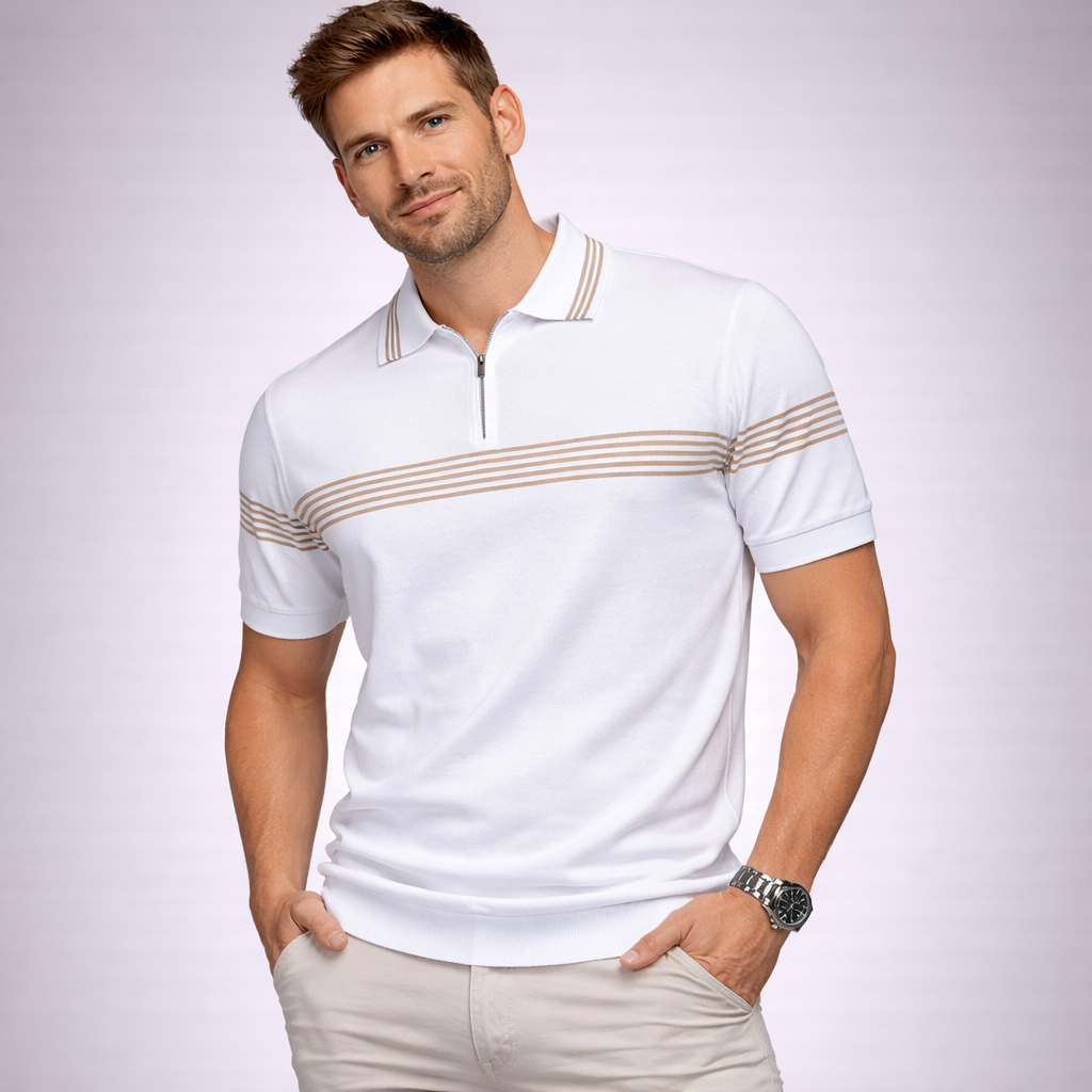 Camisa Polo Masculina Lumiére Rauven