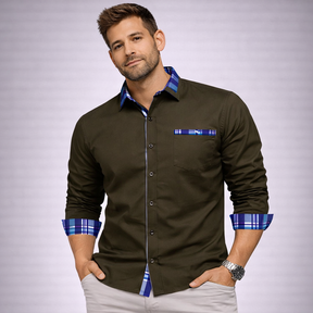 Camisa Social Masculina Lumiére Zelrix