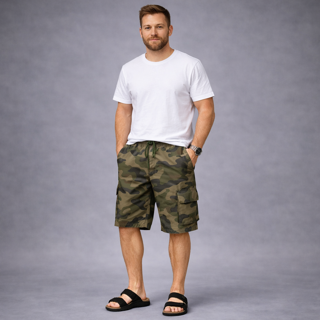 Bermuda Masculina Lumiére Nuvon