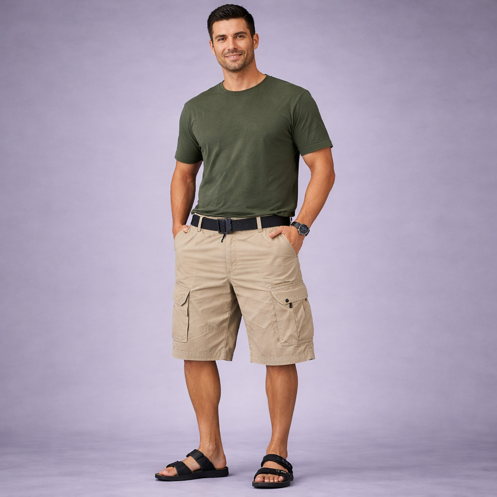 Bermuda Masculina Lumiére Rauvell