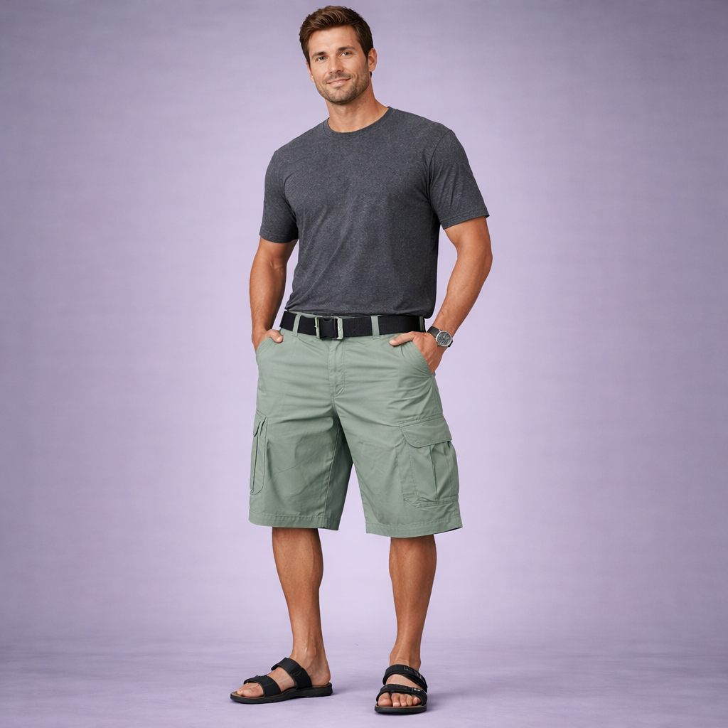 Bermuda Masculina Lumiére Rauvell