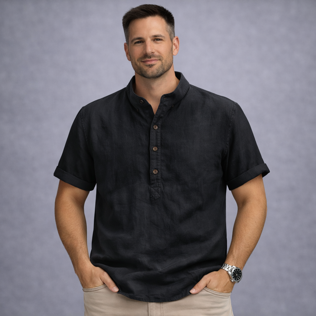 Camisa Casual Masculina Lumiére Coton