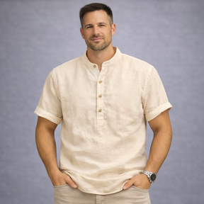 Camisa Casual Masculina Lumiére Coton