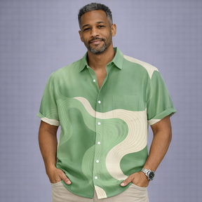 Camisa Casual Masculina Lumiére Verdior