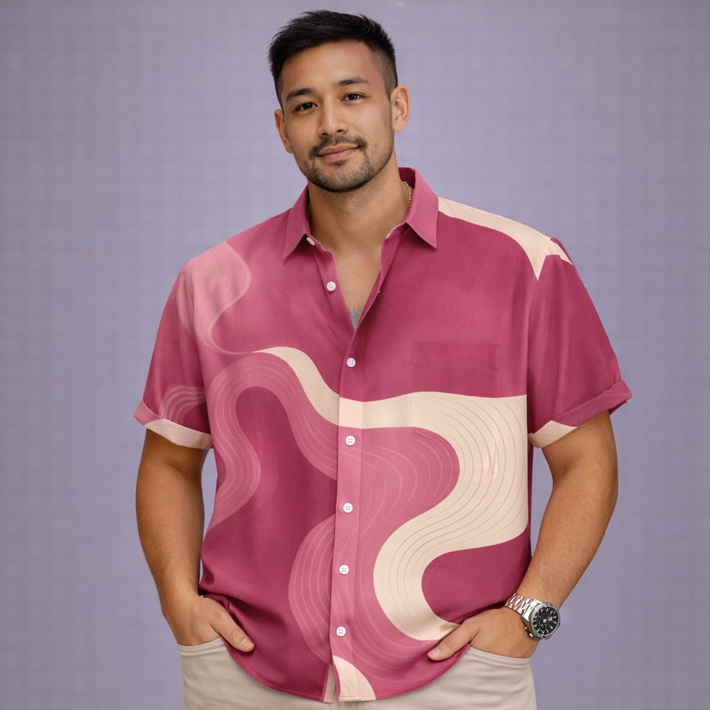 Camisa Casual Masculina Lumiére Verdior