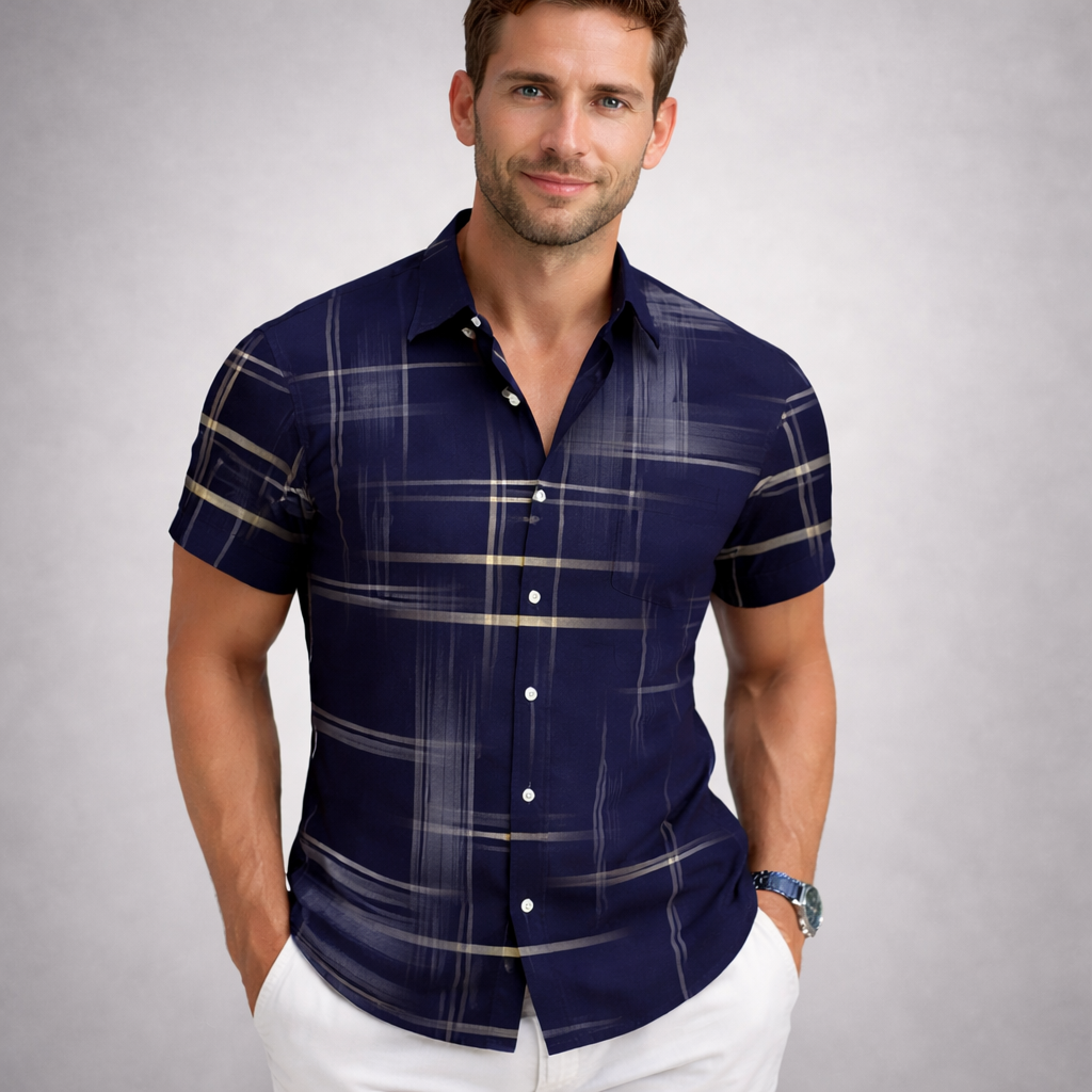 Camisa Casual Masculina Lumiére Clivar