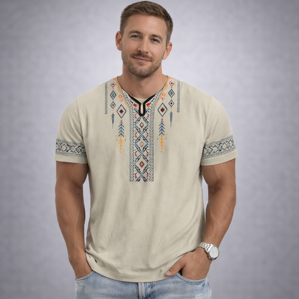 Camisa Casual Masculina Lumiére Sleeve