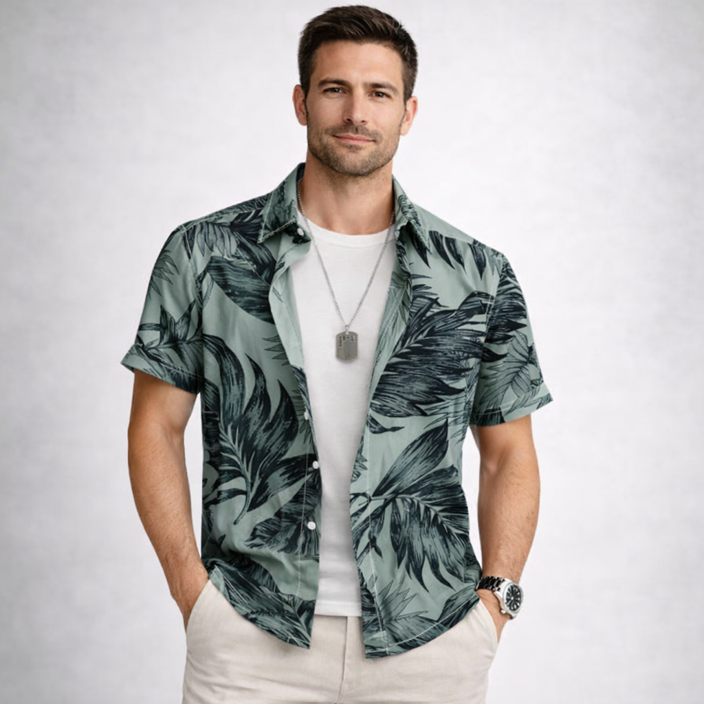 Camisa Casual Masculina Lumiére Cassel