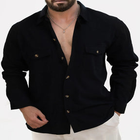 Camisa de Linho Masculina Lumiére Clauvine