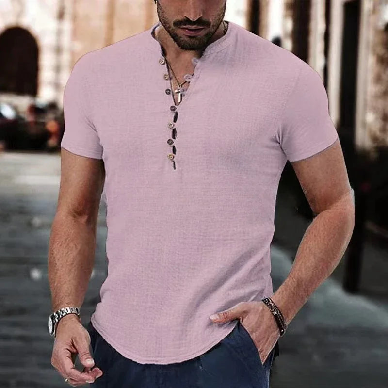 Camisa de Linho Masculina Lumiére Marvielle