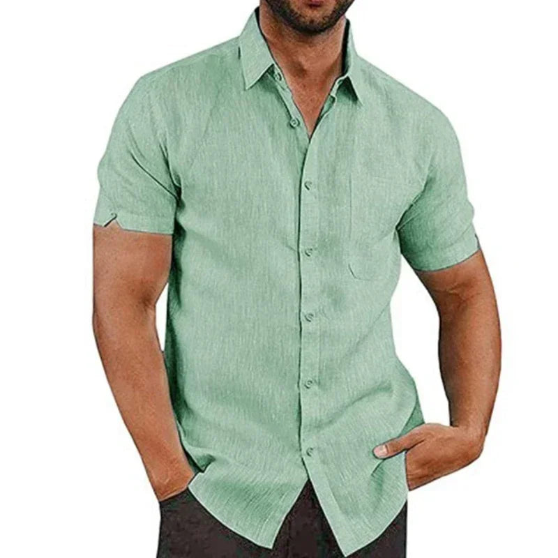 Camisa De Linho Masculina Lumiére Auvre