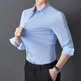 Camisa Social Elástica Masculina Lumiére Rouvier