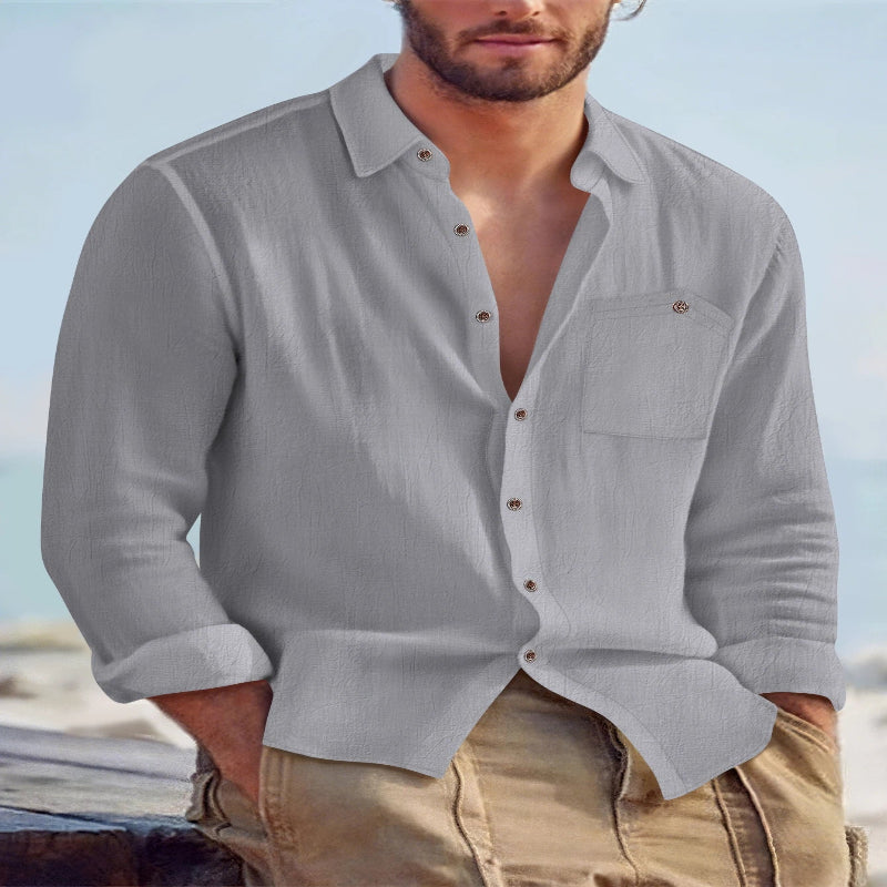 Camisa de Linho Masculina Lumiére Orvenn