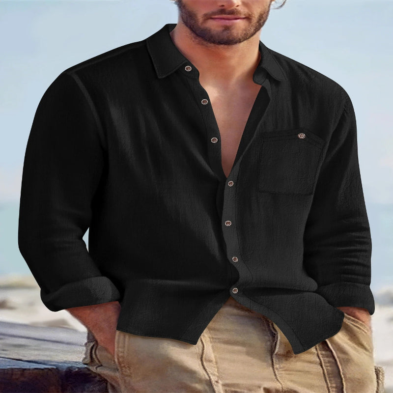 Camisa de Linho Masculina Lumiére Orvenn