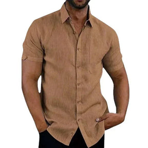 Camisa De Linho Masculina Lumiére Auvre
