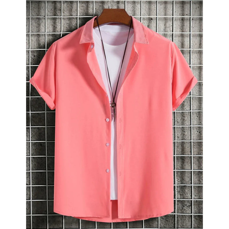 Camisa Casual Masculina Bellvior
