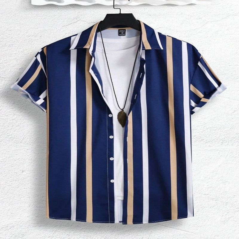Camisa Casual Masculina Lumiére Starts