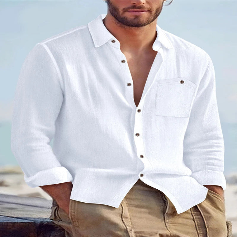 Camisa de Linho Masculina Lumiére Orvenn