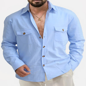 Camisa de Linho Masculina Lumiére Clauvine