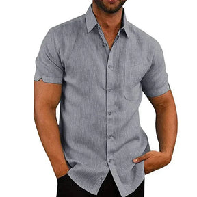 Camisa De Linho Masculina Lumiére Auvre